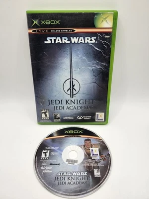 Star Wars: Jedi Knight Jedi Academy (Microsoft Xbox, 2003) CIB Tested Mint Rare  - Image 1 of 4