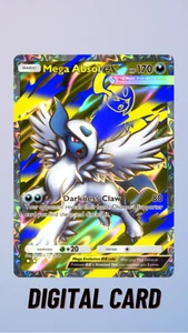 Mega Absol ex Full Art Mega Rising Pokemon TCG Pocket 2 Star ⭐⭐(English) - Picture 1 of 1