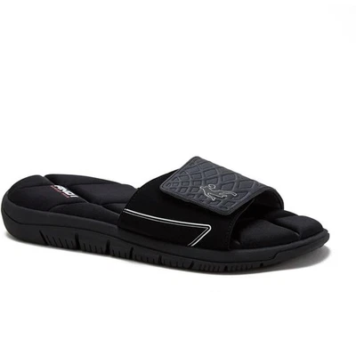 AND1 Men's Baller Slide Adjustable Slip on Sandals with Memory Foam | Black - Image 1 of 4