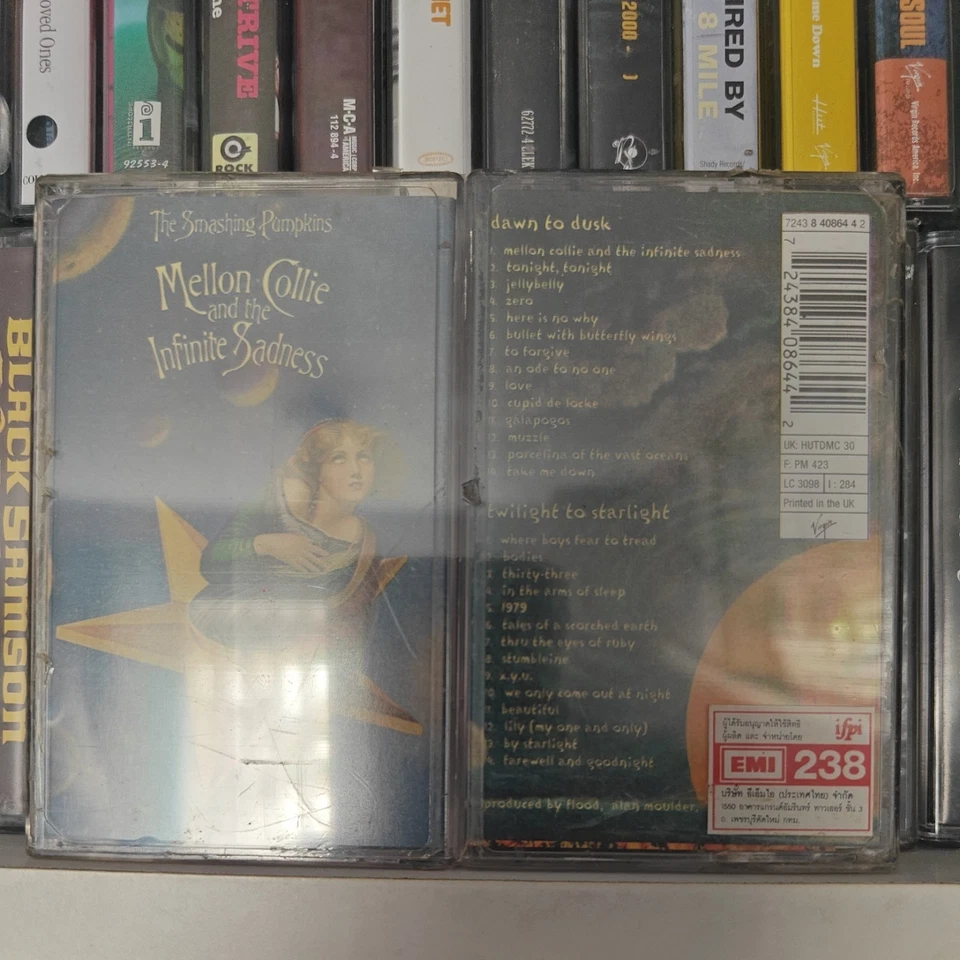 Smashing Pumpkins Mellon Collie & Infinite Sadness FACTORY SEALED cassettes - Image 1 of 1