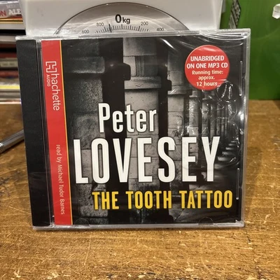 Peter Lovesey The Tooth Tattoo Audiobook MP3CD Unabridged - New - Free post UK - Image 1 of 4