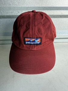Patagonia Board Short Label Tradesmith Hat Cap Strapback Wave 5 Panel Brown - Picture 1 of 7