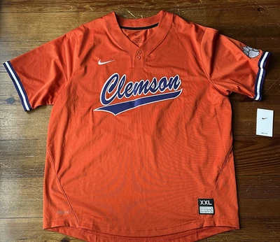 Camiseta deportiva de softbol Clemson Tigers réplica unisex 2 botones 2XL NUEVA CON ETIQUETAS venta al por menor $80 Foto 1 de 4