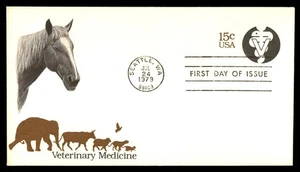 Mayfairstamps US FDC 1979 Veterinary Medicine Animals Seattle First Day Cover aa - Picture 1 of 2