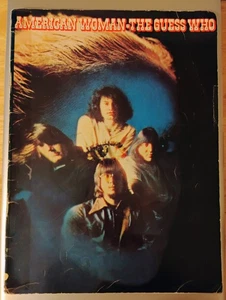 The Guess Who - American Woman (libro di spartiti vintage) - Foto 1 di 11