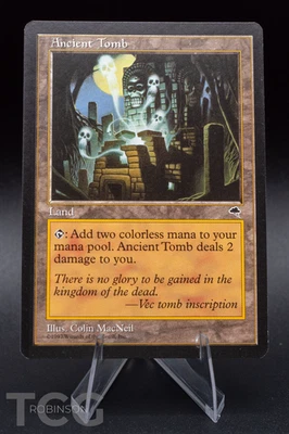 Ancient Tomb: 1997 Magic the Gathering - Tempest Regular - Image 1 of 2