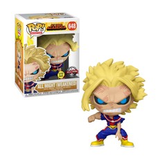 My Hero Academia All Might Weakened Glow Exclusive Pop! Vinyl Figure #648