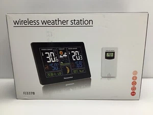 Newentor Weather Station Wireless Indoor and Outdoor Temperature Alert FJ3378 - Picture 1 of 6