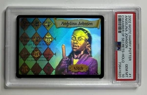 Harry Potter TCG Angelina Johnson Holo Chamber of Secrets 1/140 PSA 10 Gem Mint - Picture 1 of 2