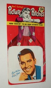 Raro soporte de banda vintage de películas musicales de Dick Clark de la década de 1950? Parche de imagen NUEVO DE LOTE ANTIGUO - Imagen 1 de 4
