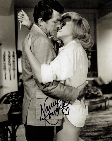 NANCY KOVACK HAND SIGNED 8x10 PHOTO+COA          AMAZING POSE WITH DEAN MARTIN Cover