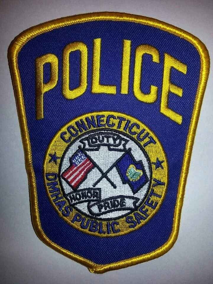 Parche de policía de seguridad pública DMHAS Connecticut (CT) Foto 1 de 1
