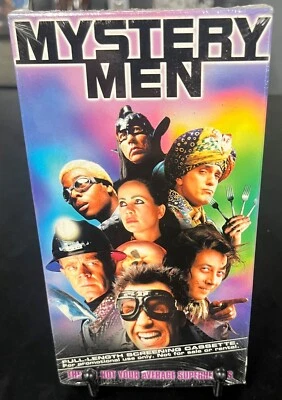 Mystery Men VHS 2000 Full Length Screener Promo Ben Stiller NEW SEALED Foto 1 de 2