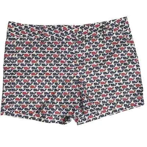 Vineyard Vines Girls Size 14 Flag Whale Printed Boulevard Shorts - Picture 1 of 7