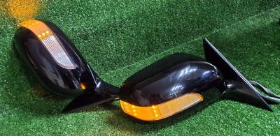 Par de espejos retrovisores laterales Lexus GS350 GS460 GS450H 2007-2011 con luz LED usados OEM Foto 1 de 4