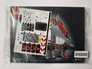 LEGO Technic MERCEDES-BENZ AROCS TRUCK 42043 Instructions & Stickers - Picture 1 of 7