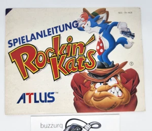 Rockin' Kats - Nintendo NES - Spielanleitung Instruction manual booklet - NOE - Picture 1 of 3