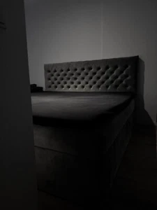 Boxspringbett Chester 200x 200cm mit Bettkasten / Doppelbett +Topper - Bild 1 von 2
