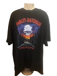 2002 Harley Davidson Legends Roar T-Shirt Mens Size 3XL USA - Picture 1 of 4