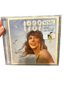 Taylor Swift 1989 (Taylor's Version) (CD) Crystal Skies Blue CD With Poster NEW - Imagen 1 de 3