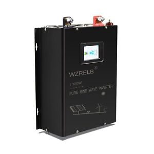 WZRELB 3000W Split Phase Pure Sine Wave Inverter,48V DC Input to 120V 240V AC...