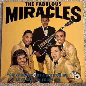 The Fabulous Miracles - VG Vinyl LP - 1963 T 238 Mono Tamla- Smokey Robinson - Picture 1 of 6