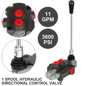 1 carrete válvula de control hidráulico 11 GPM 3600 PSI cilindro de doble acción - Imagen 1 de 11