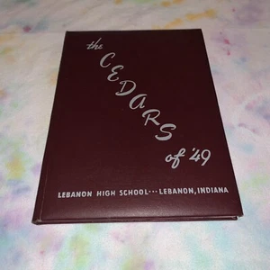 1949 Yearbook Lebanon High School The Cedars - Picture 1 of 10