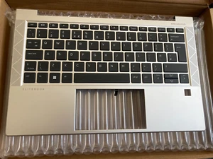 NEW GENUINE HP M53847-031 TOP COVER / UK KEYBOARD ELITEBOOK 835 G8 (INC VAT) - Picture 1 of 3