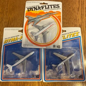Vintage Diecast Dyna Flight Toy Jet, Zee Toys, TWA KLM Dutch Lufthansa Planes🍁 - Picture 1 of 10