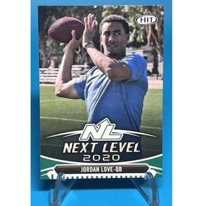 Sage Hit 2020 - Next Level Jordan Love #99 verde (RC) Green Bay casi nuevo envío gratuito - Imagen 1 de 2