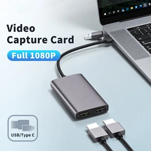 1080P60fps Video Capture Card HDMI Live Streaming Box Recording Phone Laptop US - Picture 1 of 11