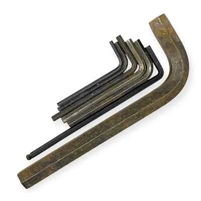 Hex Key Allen Wrenches Set, Long Arm L Shaped Mixed Sizes, 7 Pcs - Image 1 of 4