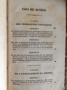 DESCHAVANNE-BINOT/HISTOIRE DES POLICHINELLES bilboquets-gouvernants 1830 - 1848 - Bild 1 von 6