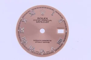 ROLEX DATEJUST LADIES SALMON DIAL ROMAN NUMERALS 6917, 6916, 69174, 79174 - Picture 1 of 2