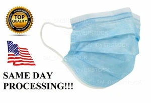 30 PCS Face Mask Medical Surgical Dental Disposable 3-Ply Earloop Mouth Cover - Picture 1 of 4