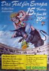 FEST FÜR EUROPA - 1984 - Plakat - Eric Burdon - Farantouri - Alan Stivell - Post
