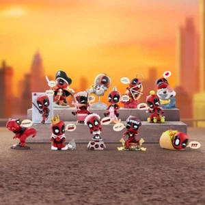 POPMART Marvel Deadpool Series Blind Box Figure Toys Whole Set (12pcs) - Imagen 1 de 7