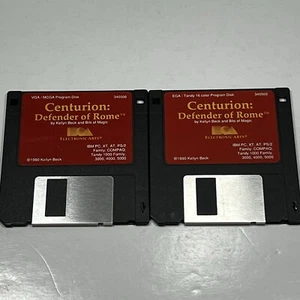 Centurion: Defender Of Rome IBM PC 3.5” Floppy Disc EA Electronic Arts 1990 - Picture 1 of 5