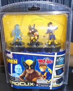 MARVEL WOLVERINE & THE X-MEN -TAB APP HERO CLIX SET -WOLVERINE, ICEMAN , CYCLOPS - Picture 1 of 2