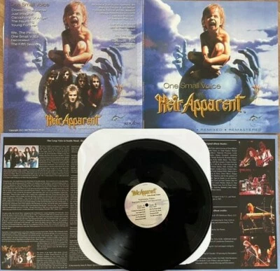 HEIR APPARENT - One Small Voice (LIM.300 BLACK VINYL*US METAL*ORIGINAL REMAST.) - Bild 1 von 3