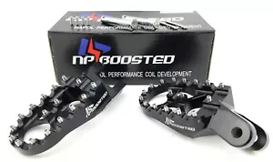 FITS Adventure Sports CRF1000L Africa Twin Foot pegs WIDE Anodized Billet Alloy - Bild 1 von 3