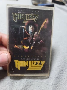 THIN LIZZY DEDICATION THE VERY BEST OF THIN LIZZY GREATEST HITS CASSETTE - Picture 1 of 6