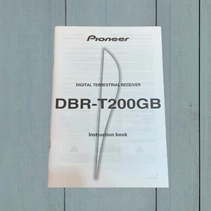 Pioneer DBR-T200GB Operating Instructions Manual - Afbeelding 1 van 1