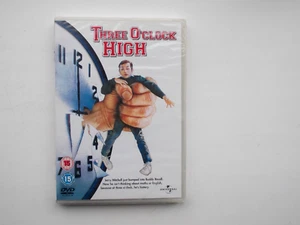 Three O'Clock High (DVD) Casey Siemaszko,Anne Ryan,Richard Tyson NEW & SEALED - Picture 1 of 2