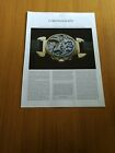 1990 Rolex Chronograph Oro Tecnica Movimento Cassa Orologio Articolo Vintage