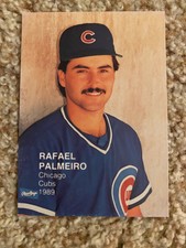 Rafael Palmeiro Cubs 1989 Baseball's Best Series 2 RARE UNLICENSED CARD #10