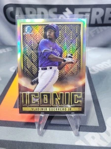2023 Bowman Chrome Iconic - #BI-12 Vladimir Guerrero Jr. Toronto Blue Jays - Picture 1 of 2