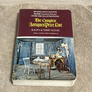 The Complete Antiques Price List -- Ralph & Terry Kovel 1973 -- Fifth edition - Picture 1 of 8