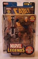 Marvel Legends Cable Brown and Blue Variant Series 6 New Box Toy Biz 2004